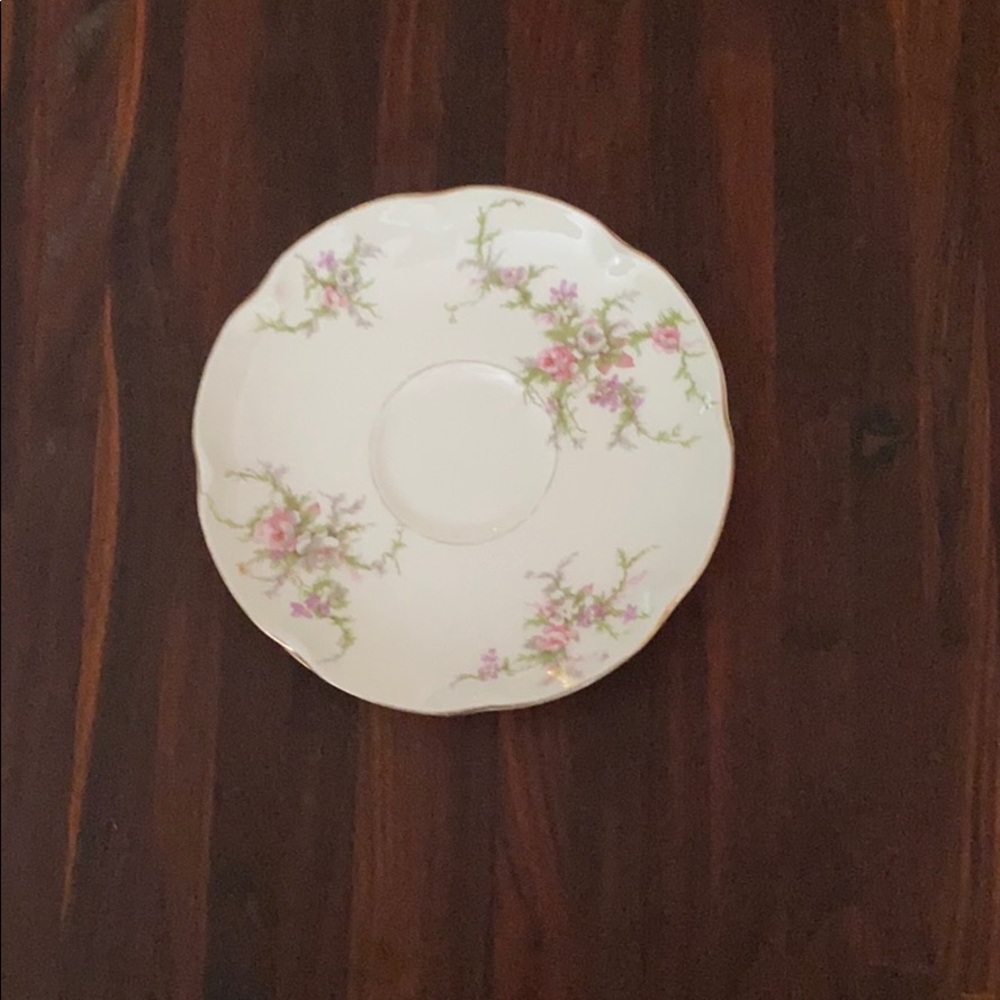 Theodore Haviland Rosalinde saucer set of 2